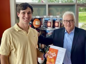 Book signing at Mr. Knickerbocker